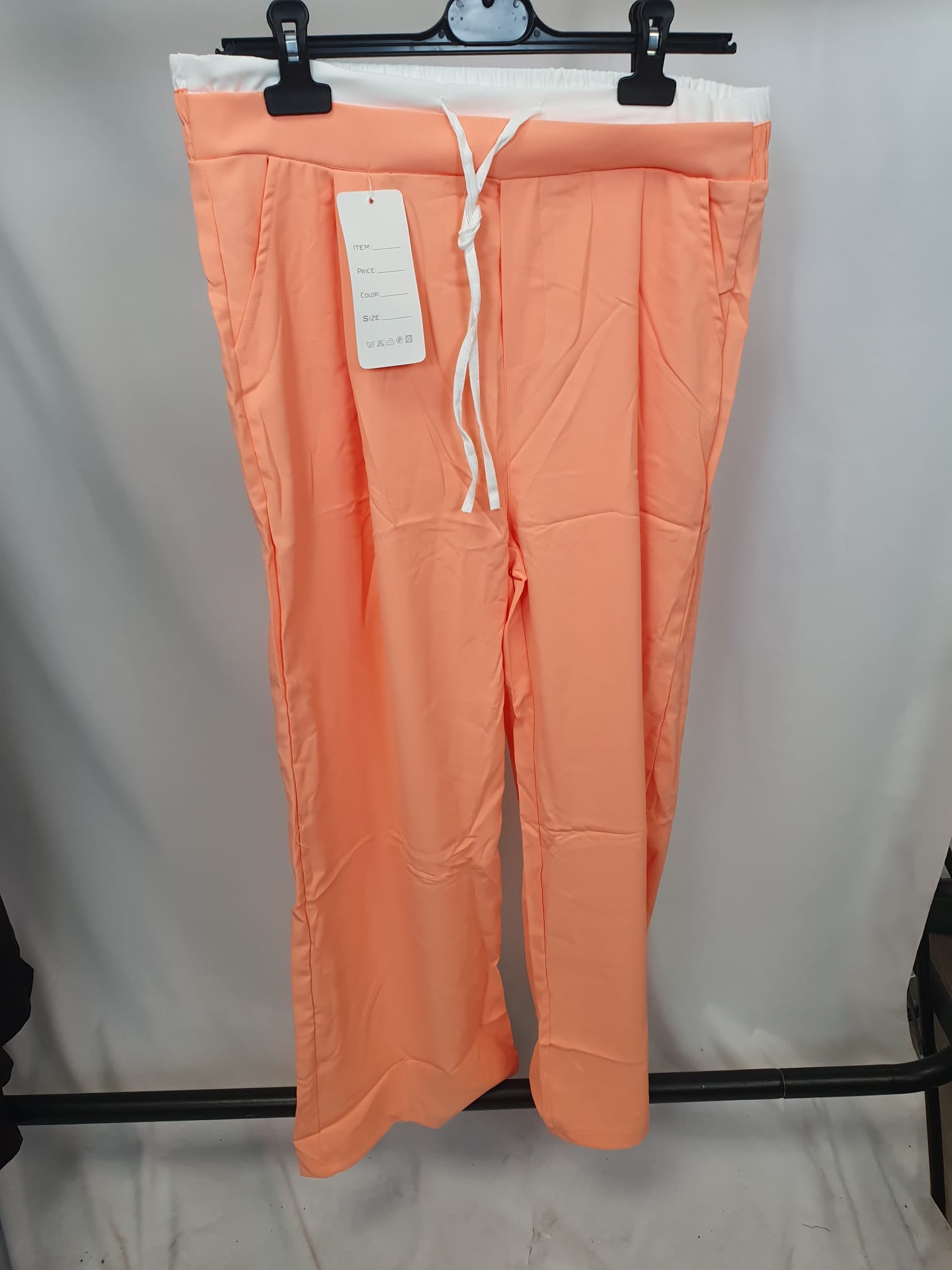 Drawstring Waist Trousers - Relaxed Fit - Various Colours